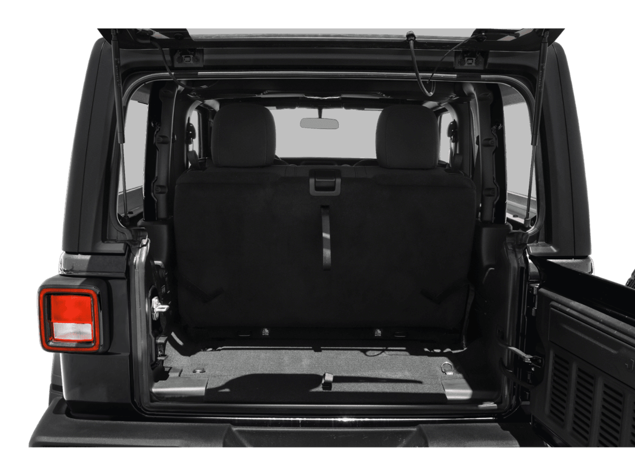 2021 Jeep Wrangler Sport - Interior Trunk with Hatch Open Feature