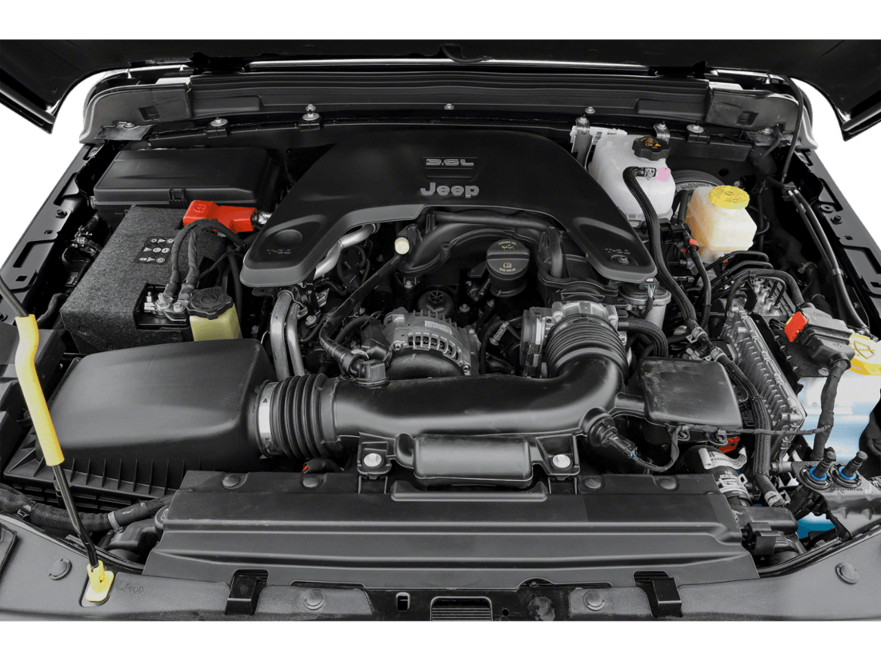 2021 Jeep Wrangler Willys - Interior Engine Shot Feature