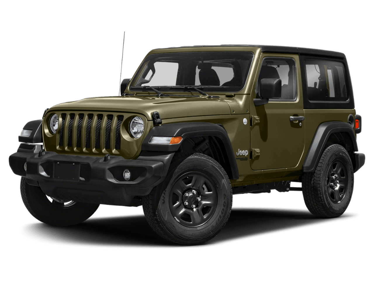 2021 Jeep Wrangler Willys - Front 3/4, facing to the left
