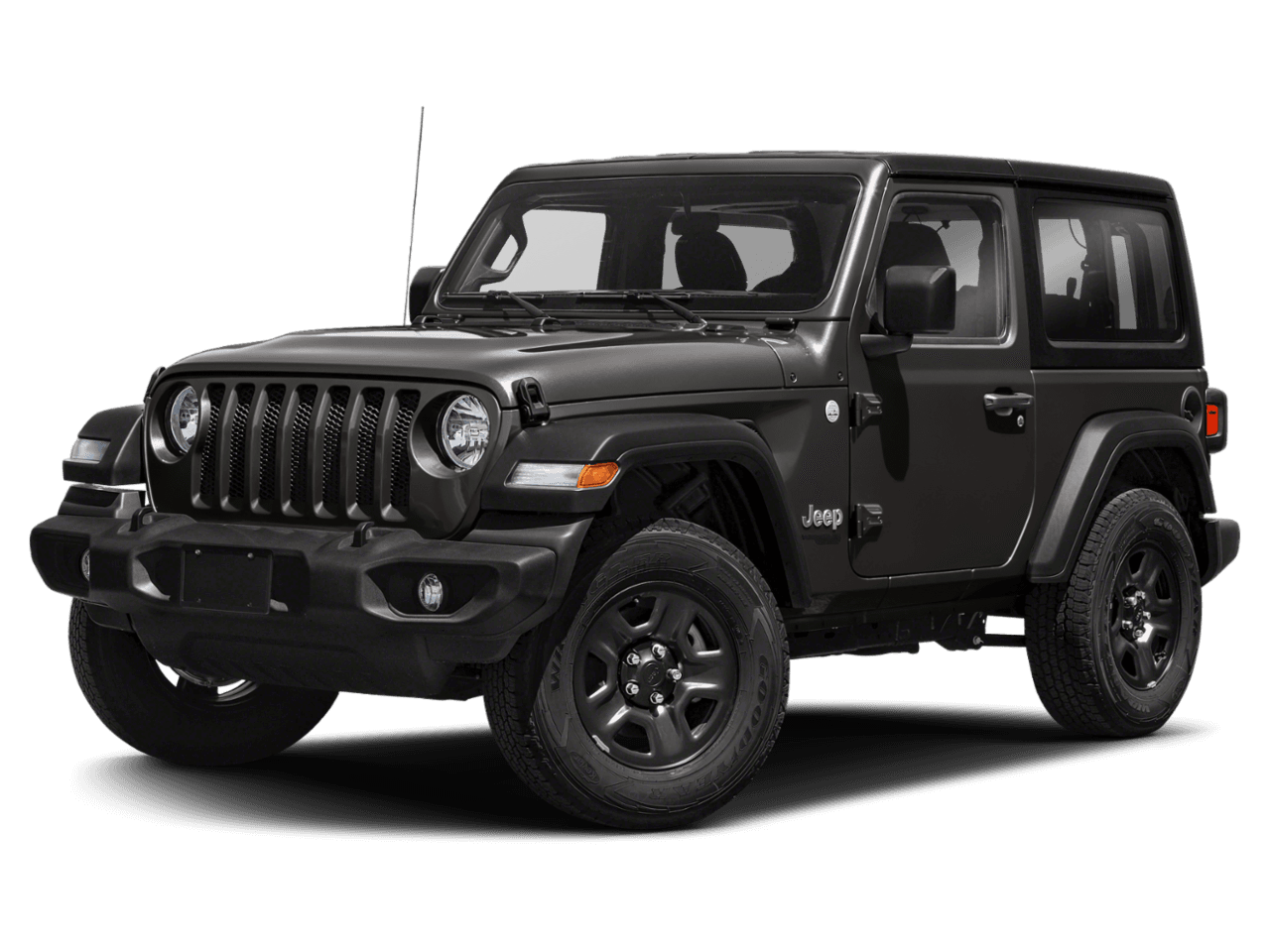 2021 Jeep Wrangler Willys - Front 3/4, facing to the left