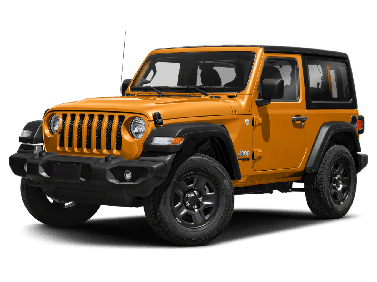 2021 Jeep Wrangler Willys - Front 3/4, facing to the left