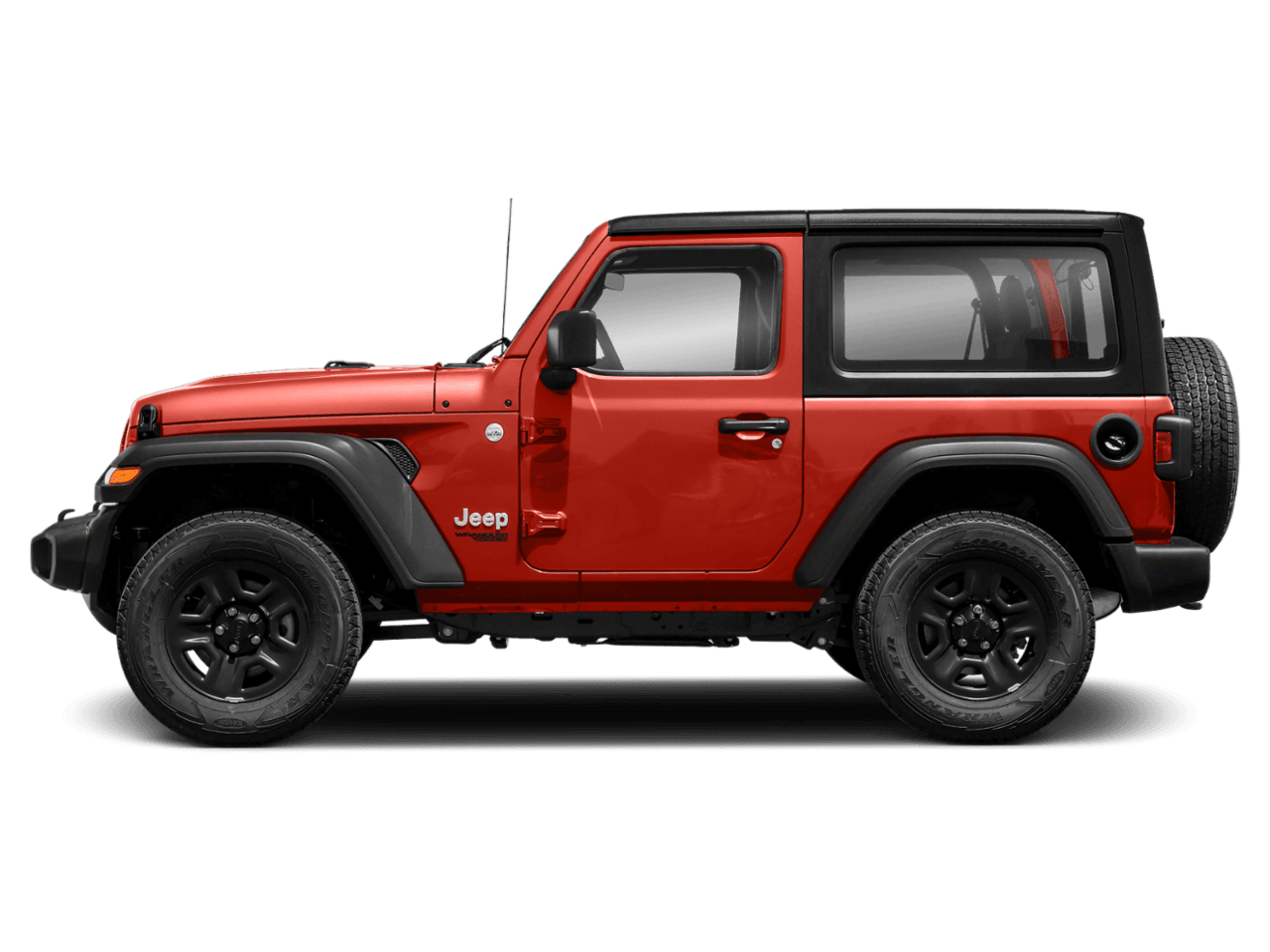 2021 Jeep Wrangler Willys - Profile, facing to the left