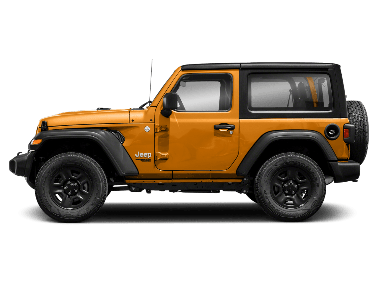 2021 Jeep Wrangler Willys - Profile, facing to the left