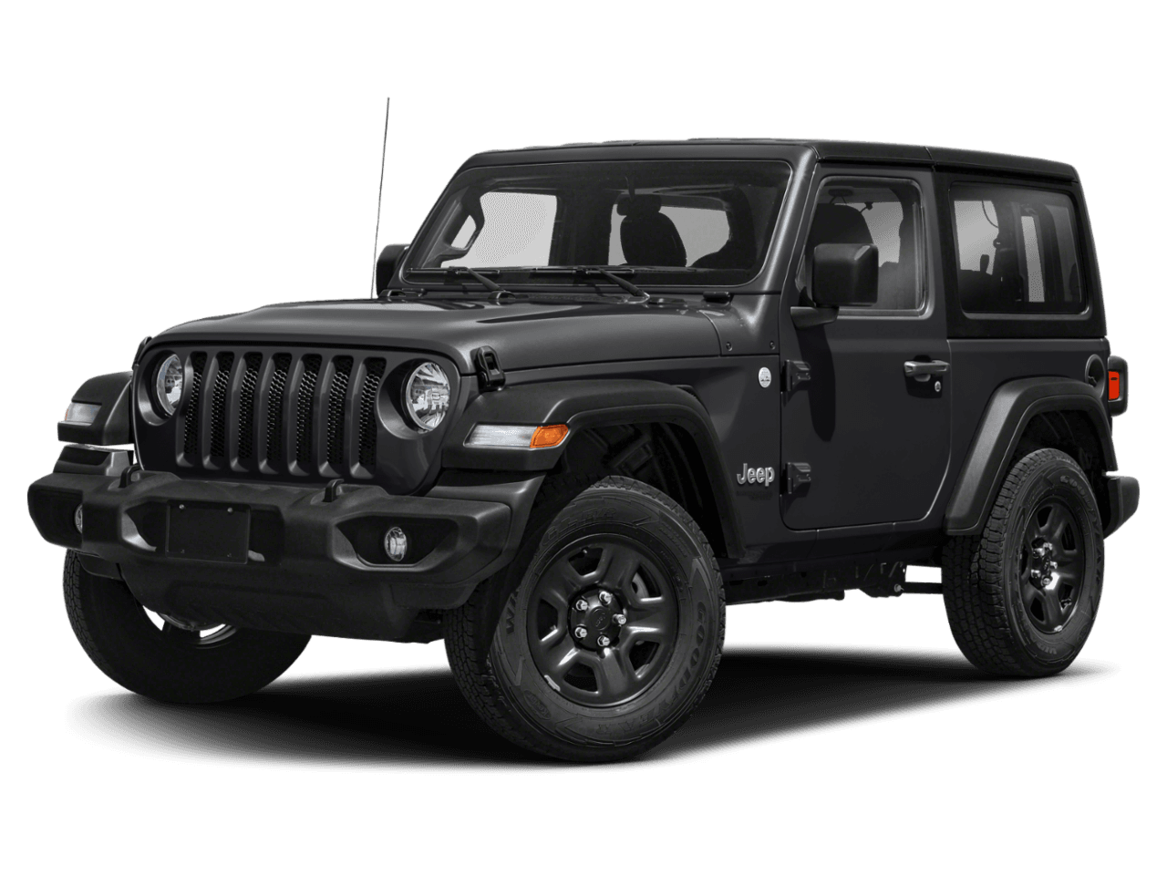 2021 Jeep Wrangler Willys Sport - Front 3/4, facing to the left