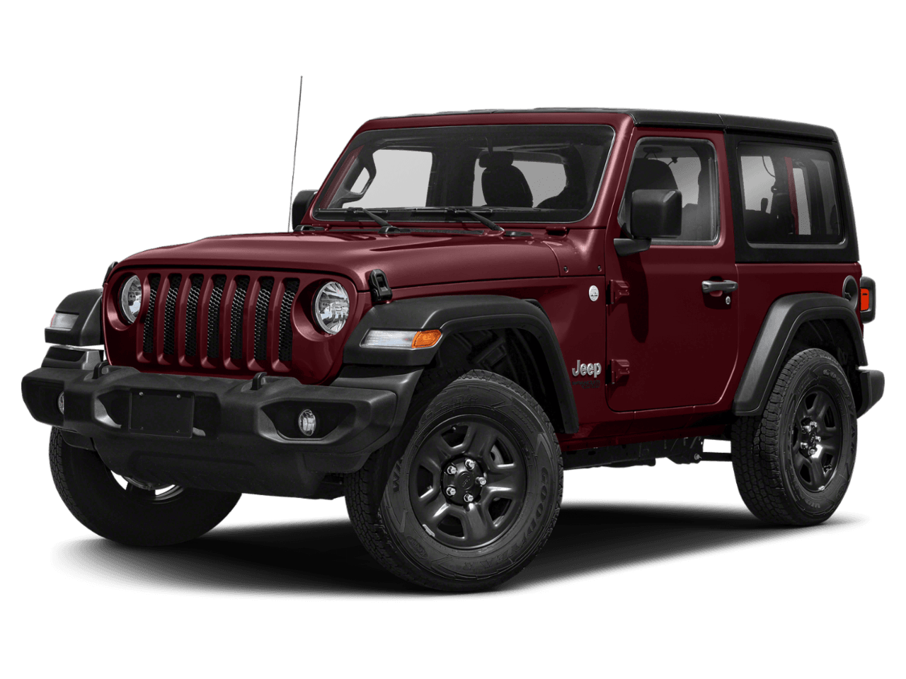 2021 Jeep Wrangler Willys Sport - Front 3/4, facing to the left