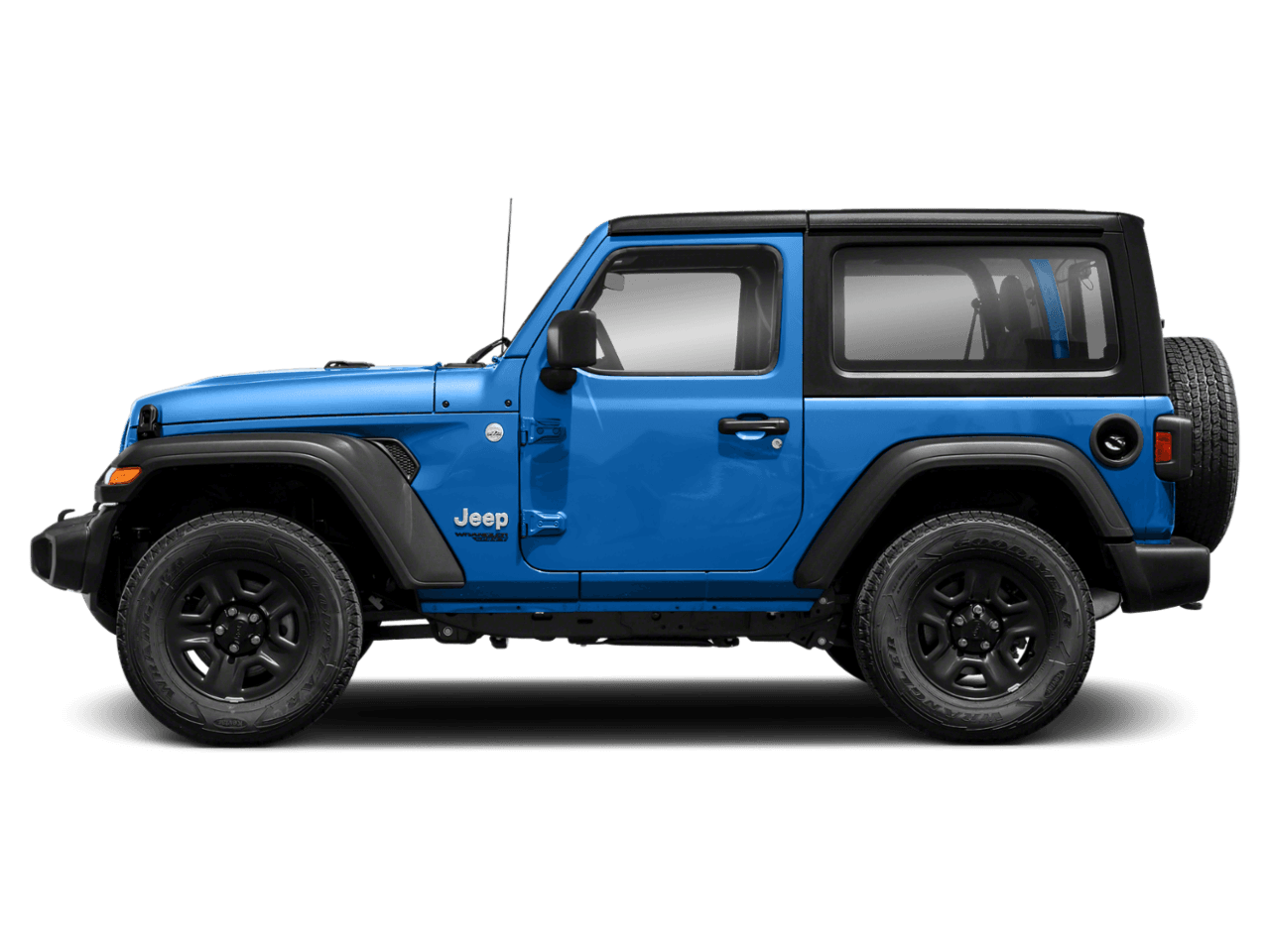 2021 Jeep Wrangler Willys Sport - Profile, facing to the left
