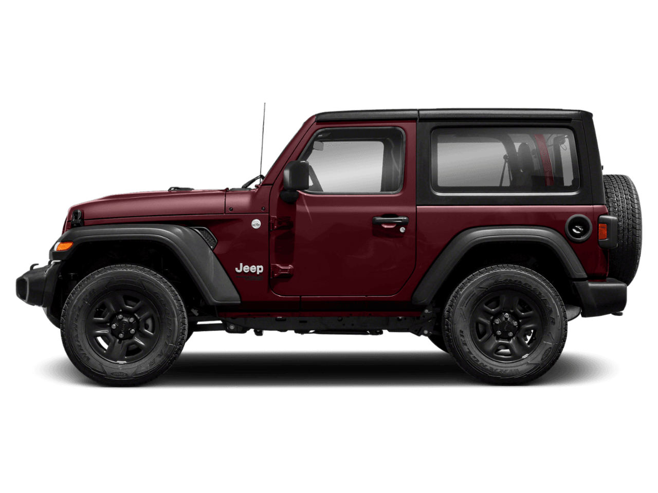 2021 Jeep Wrangler Willys Sport - Profile, facing to the left