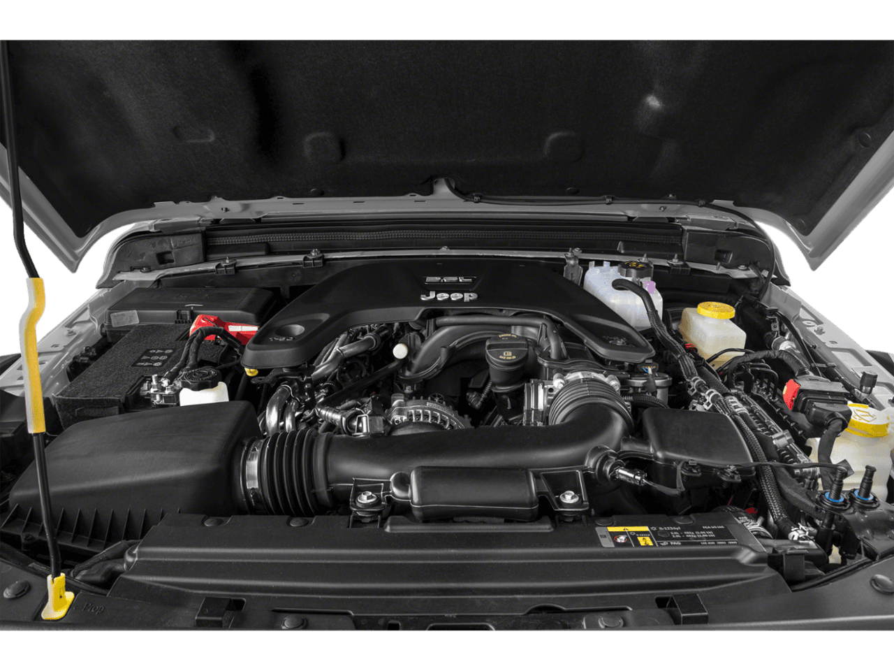 2021 Jeep Wrangler Rubicon - Interior Engine Shot Feature