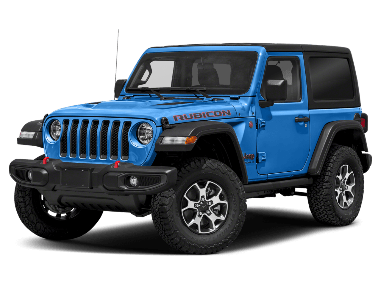 2021 Jeep Wrangler Rubicon - Front 3/4, facing to the left