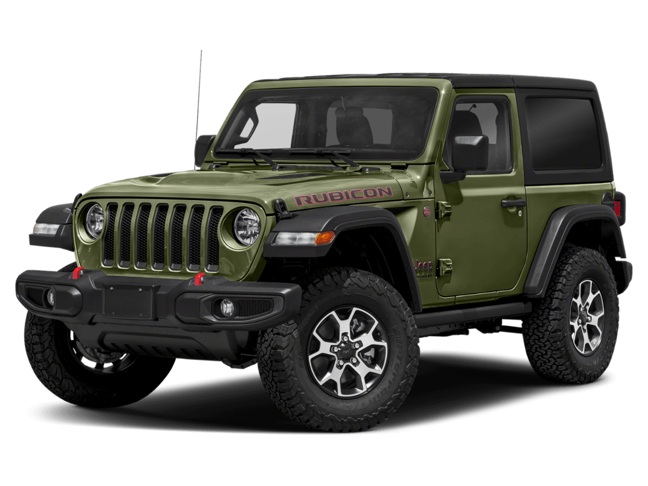 2021 Jeep Wrangler Rubicon - Front 3/4, facing to the left