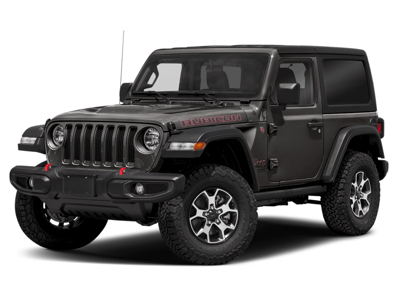 2021 Jeep Wrangler Rubicon - Front 3/4, facing to the left