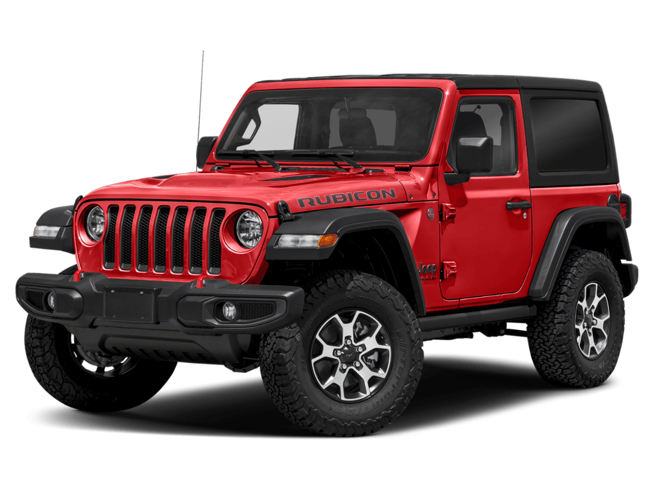 2021 Jeep Wrangler Rubicon - Front 3/4, facing to the left