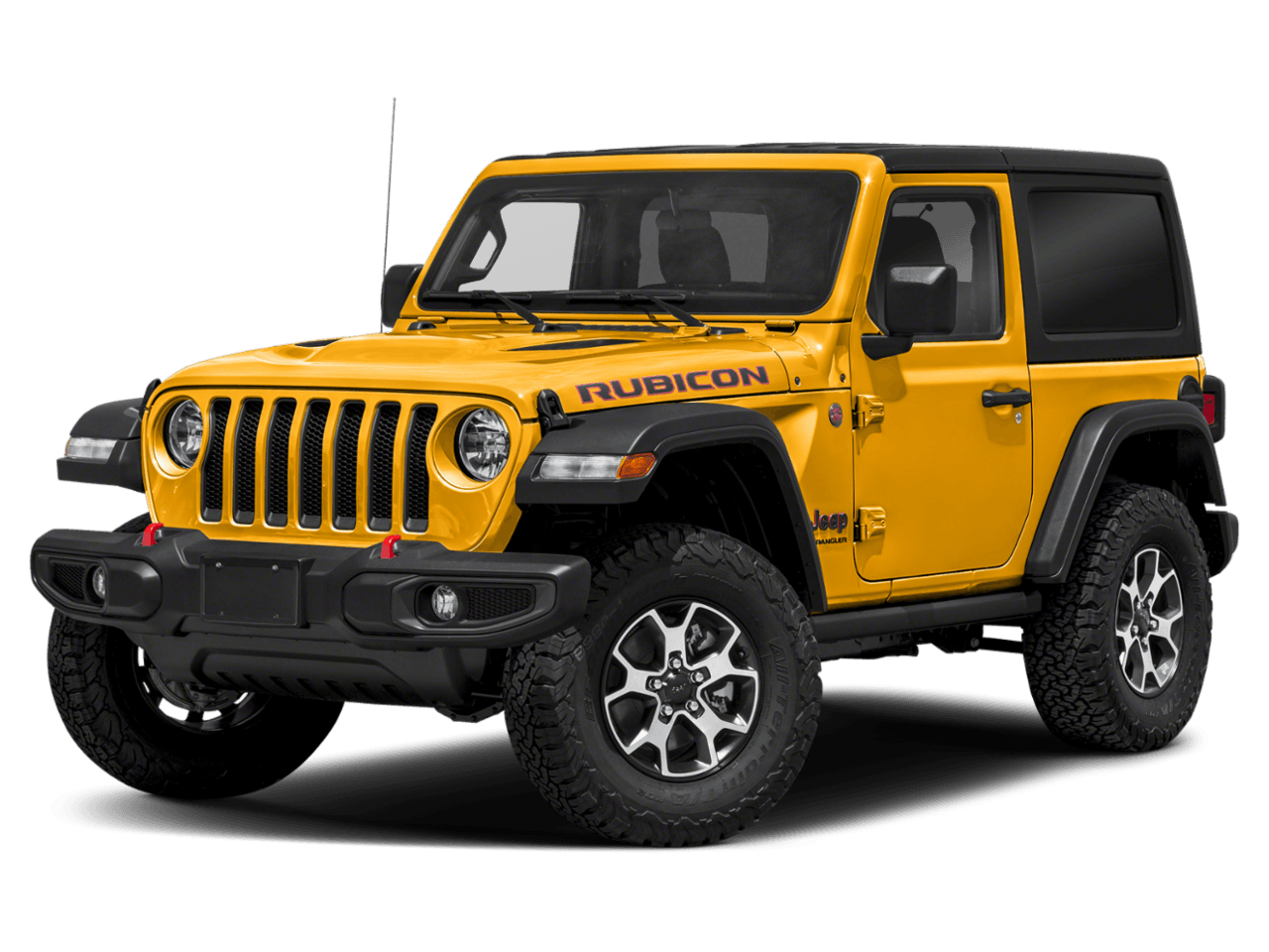 2021 Jeep Wrangler Rubicon - Front 3/4, facing to the left