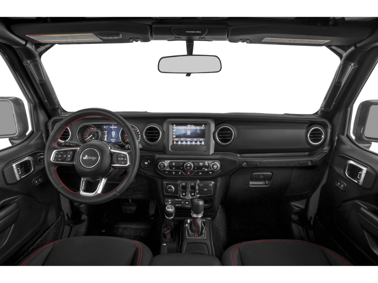 2021 Jeep Wrangler Rubicon - Interior Full Dash Basic