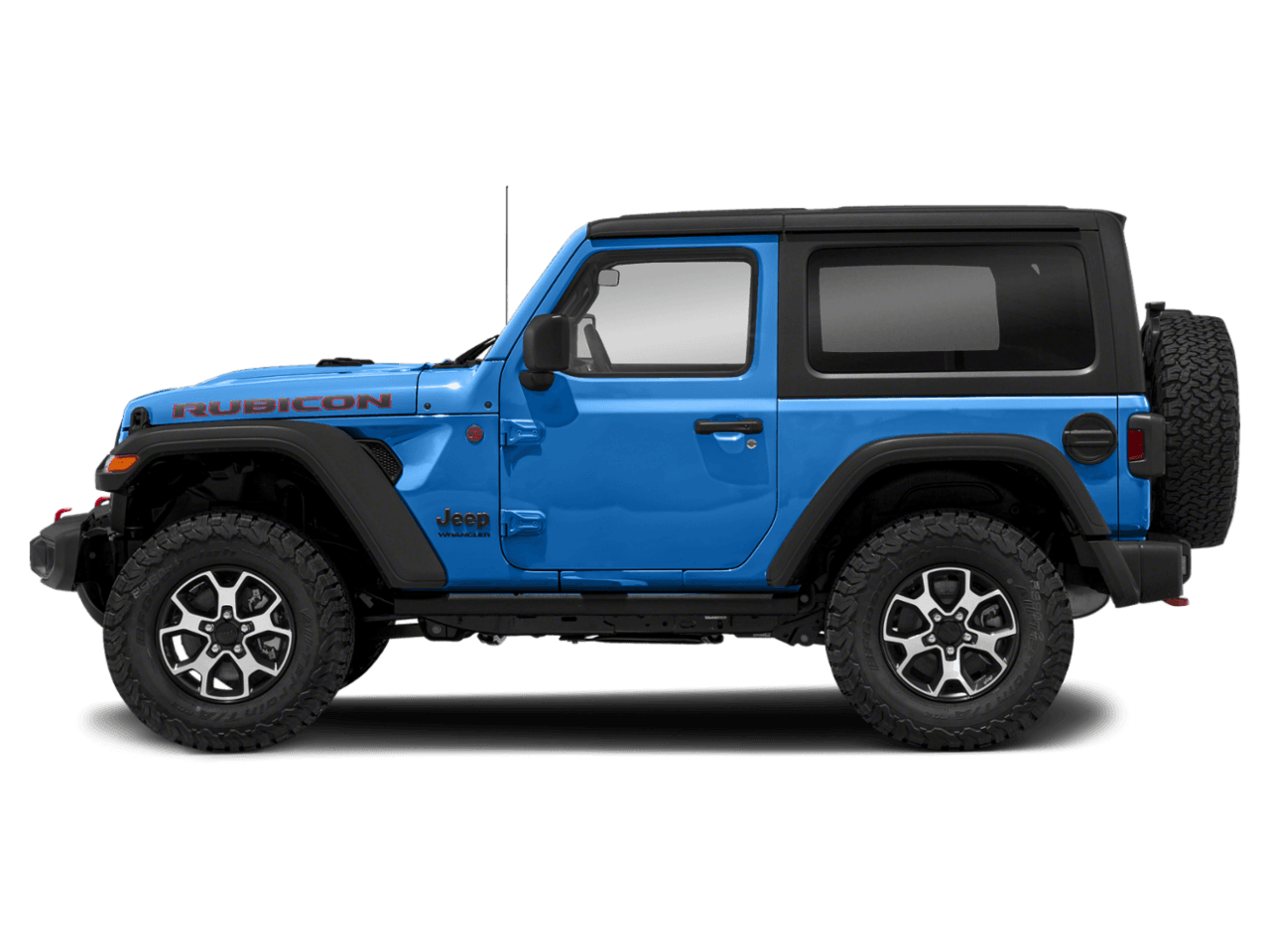 2021 Jeep Wrangler Rubicon - Profile, facing to the left