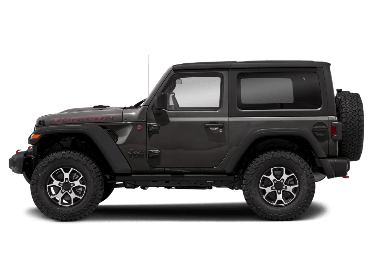 2021 Jeep Wrangler Rubicon - Profile, facing to the left