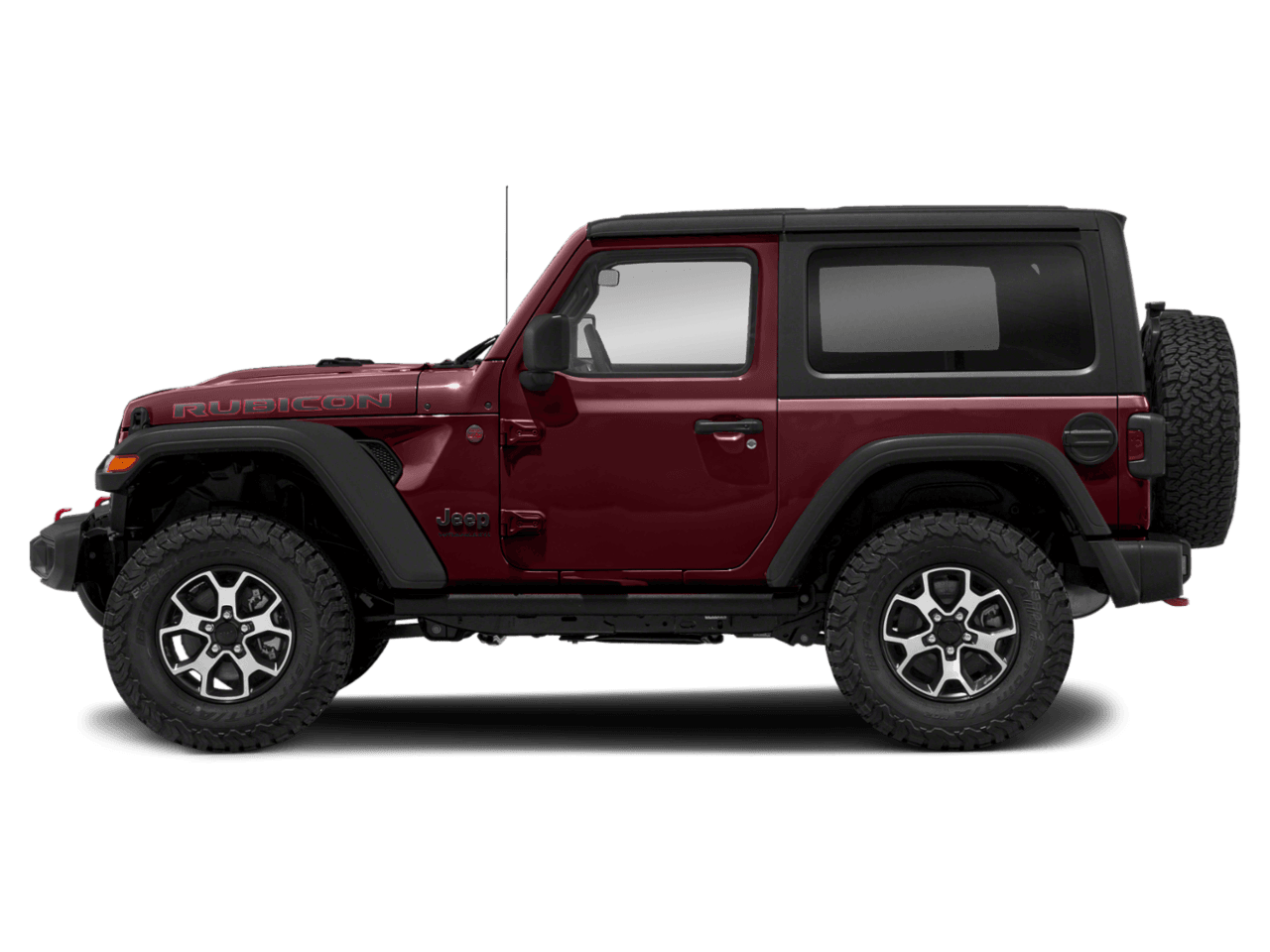 2021 Jeep Wrangler Rubicon - Profile, facing to the left