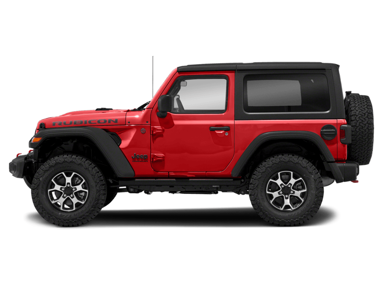 2021 Jeep Wrangler Rubicon - Profile, facing to the left