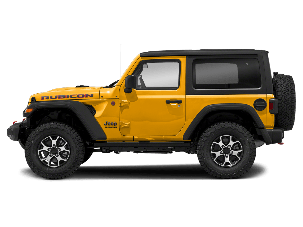 2021 Jeep Wrangler Rubicon - Profile, facing to the left