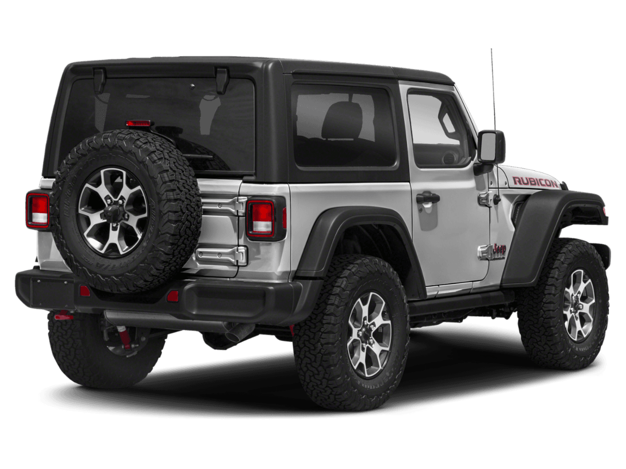 2021 Jeep Wrangler Rubicon - Rear 3/4, facing to the right
