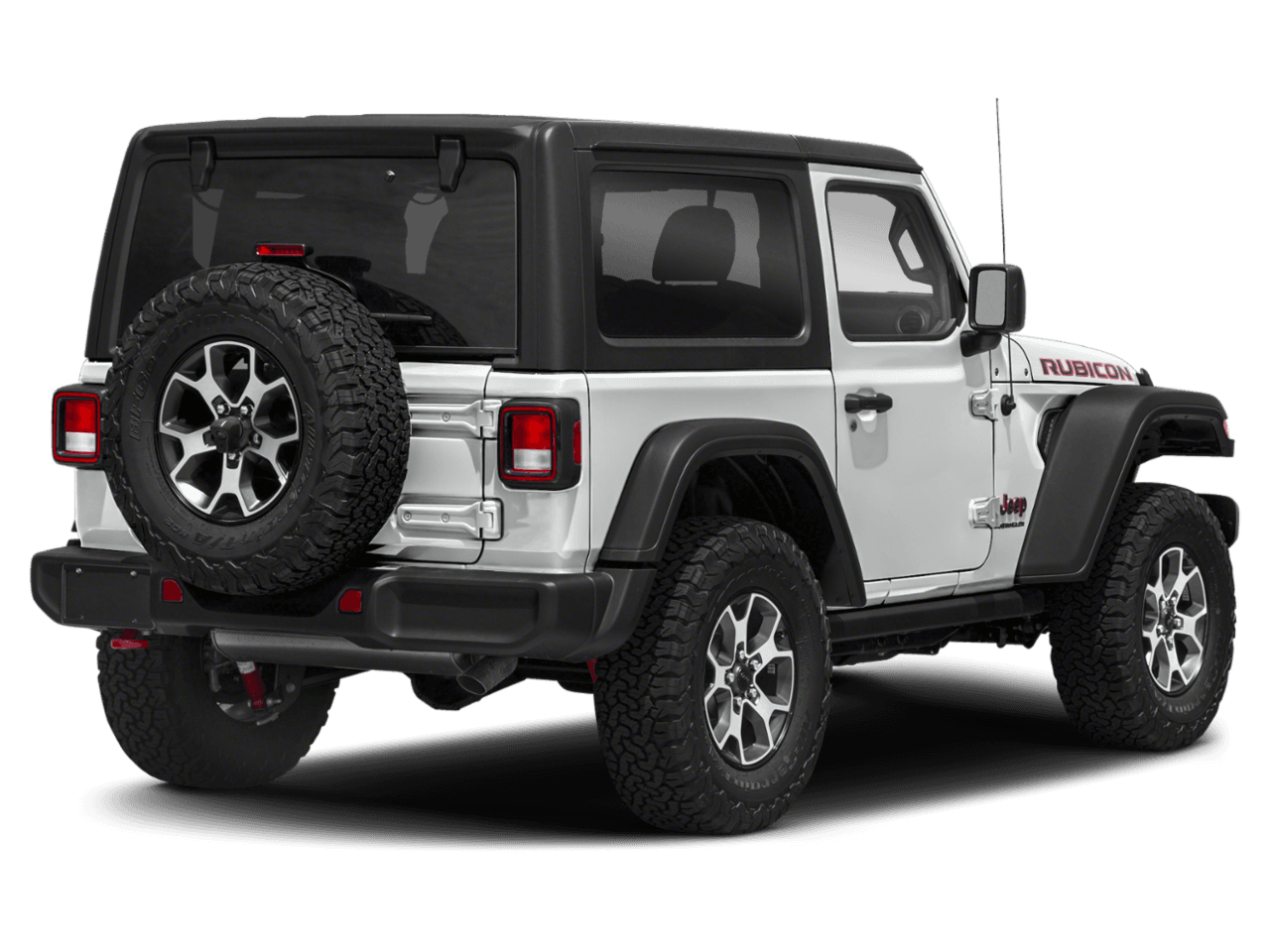 2021 Jeep Wrangler Rubicon - Rear 3/4, facing to the right