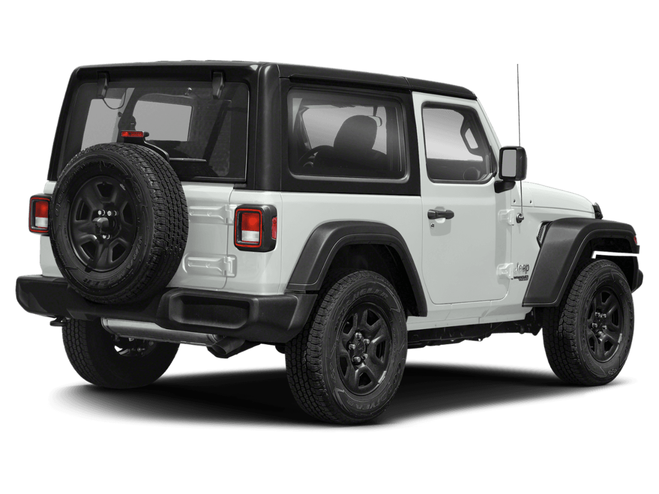 2021 Jeep Wrangler 80th Anniversary - Rear 3/4, facing to the right