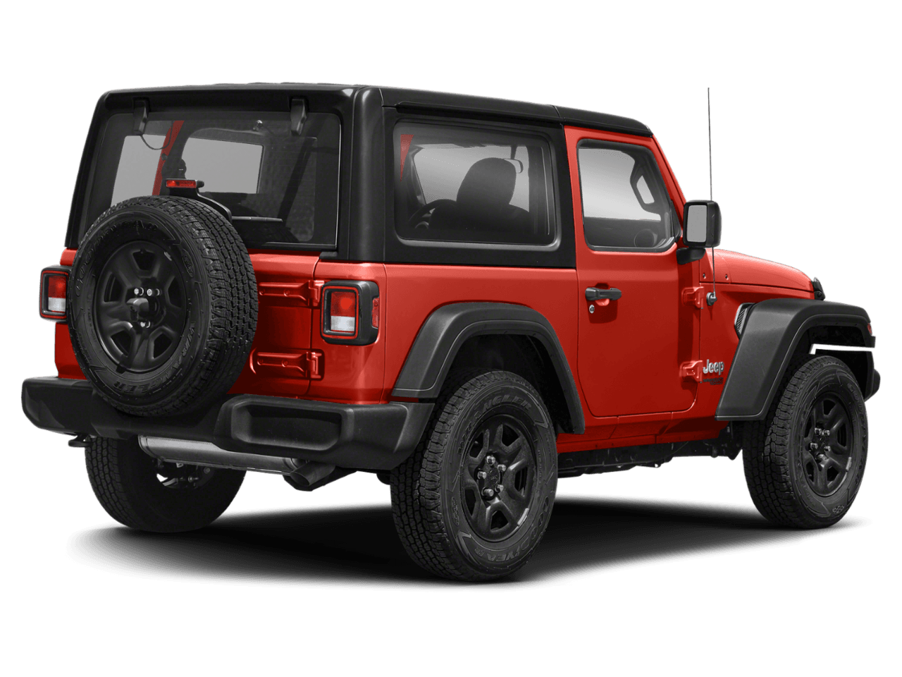 2021 Jeep Wrangler Islander - Rear 3/4, facing to the right