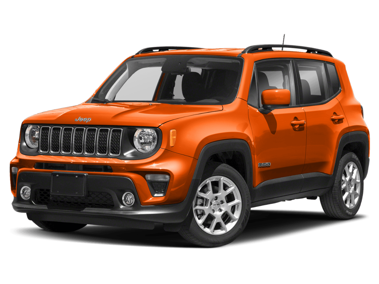 2021 Jeep Renegade Jeepster - Front 3/4, facing to the left