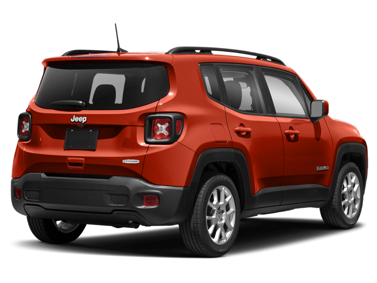 2021 Jeep Renegade Jeepster - Rear 3/4, facing to the right
