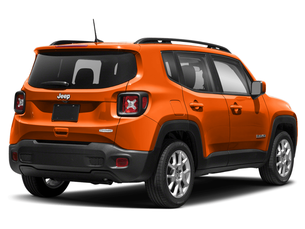 2021 Jeep Renegade Jeepster - Rear 3/4, facing to the right