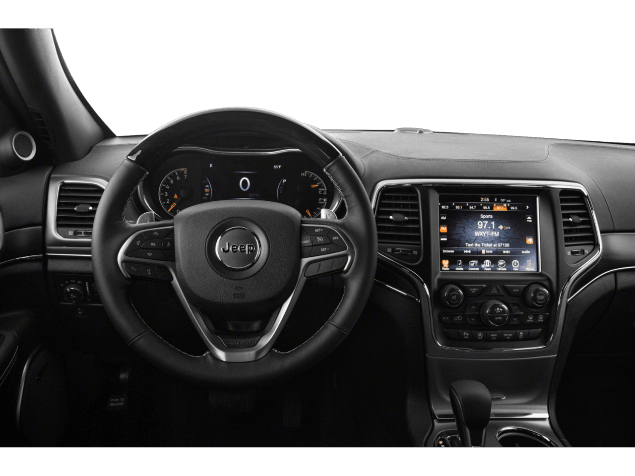 2021 Jeep Grand Cherokee Overland - Interior Drivers Dash