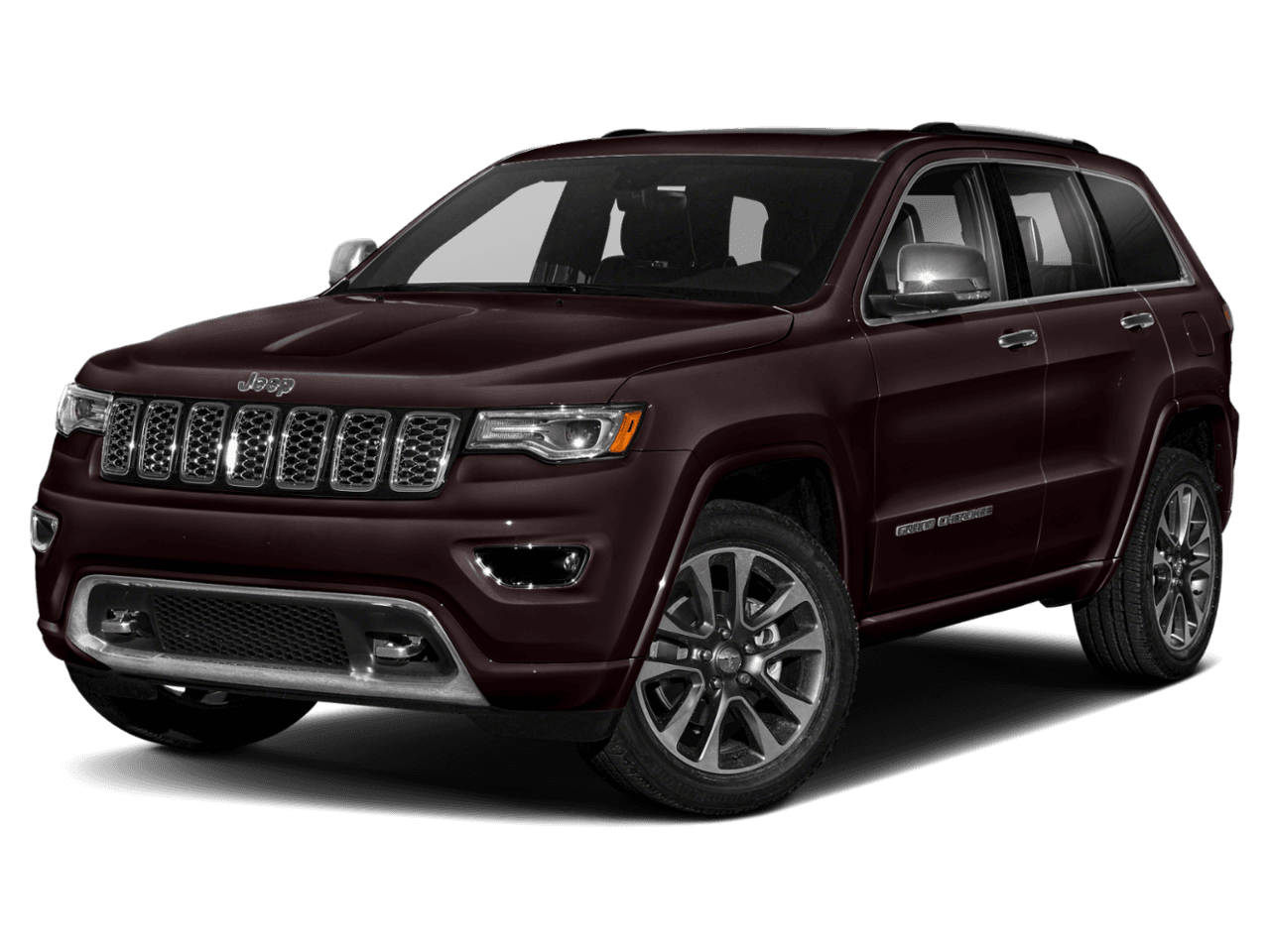 2021 Jeep Grand Cherokee Overland - Front 3/4, facing to the left