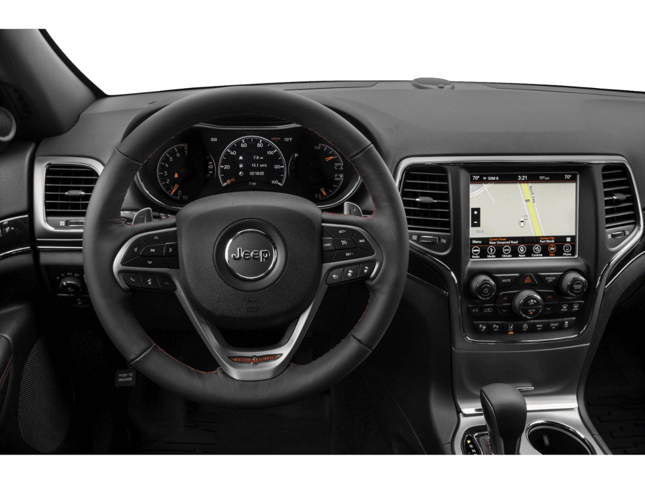 2021 Jeep Grand Cherokee Trailhawk - Interior Drivers Dash