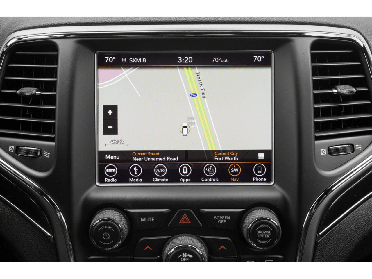 2021 Jeep Grand Cherokee Trailhawk - Interior Navigation System