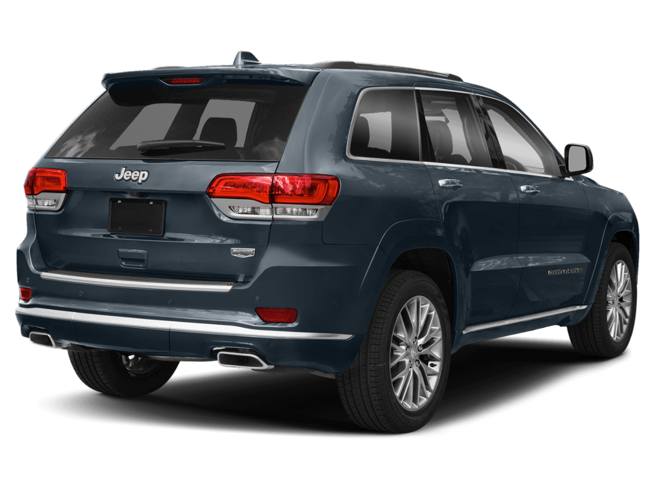 2021 Jeep Grand Cherokee Summit - Rear 3/4, facing to the right