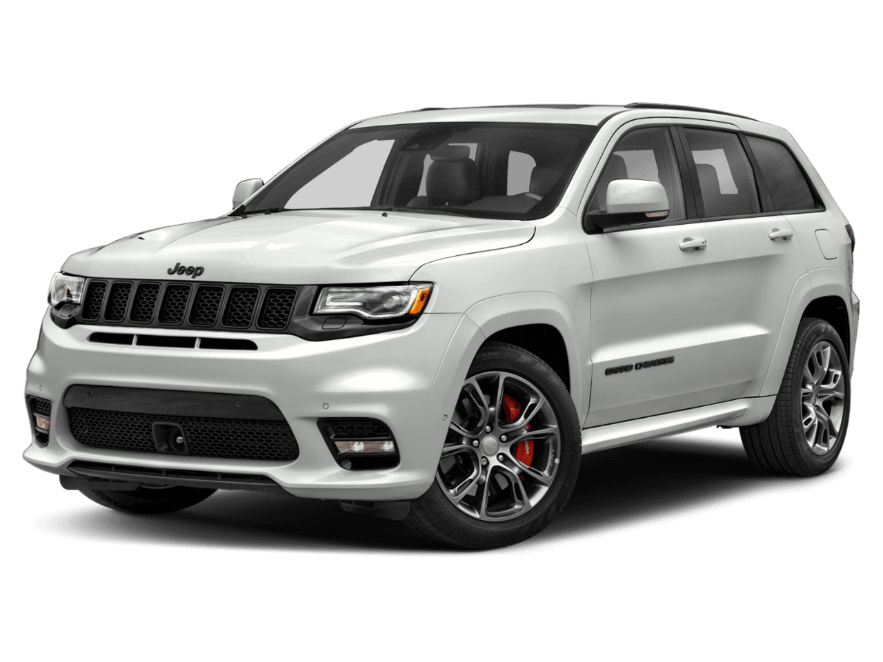 2021 Jeep Grand Cherokee SRT - Front 3/4, facing to the left