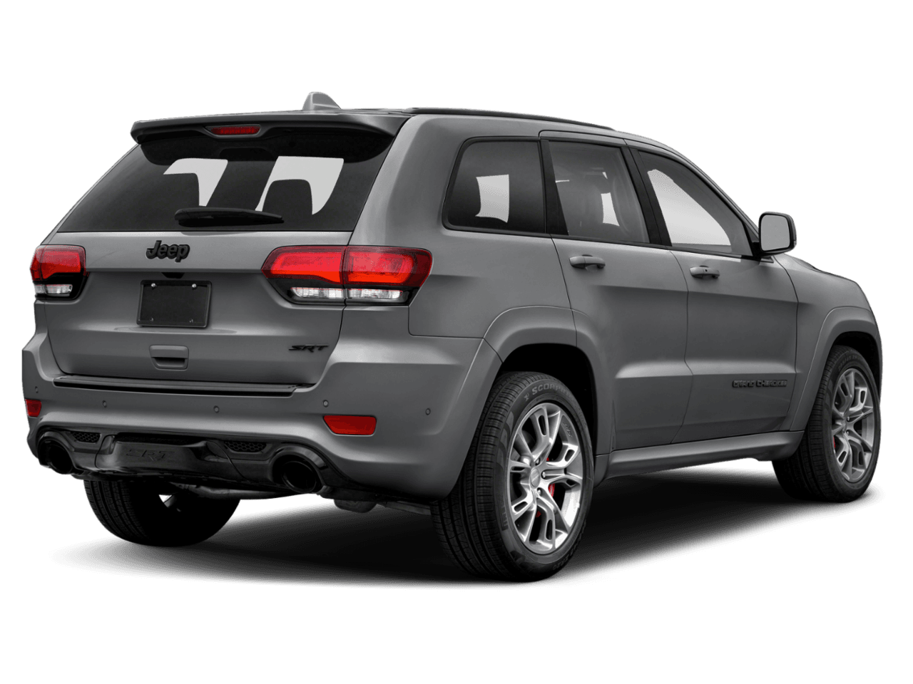 2021 Jeep Grand Cherokee SRT - Rear 3/4, facing to the right