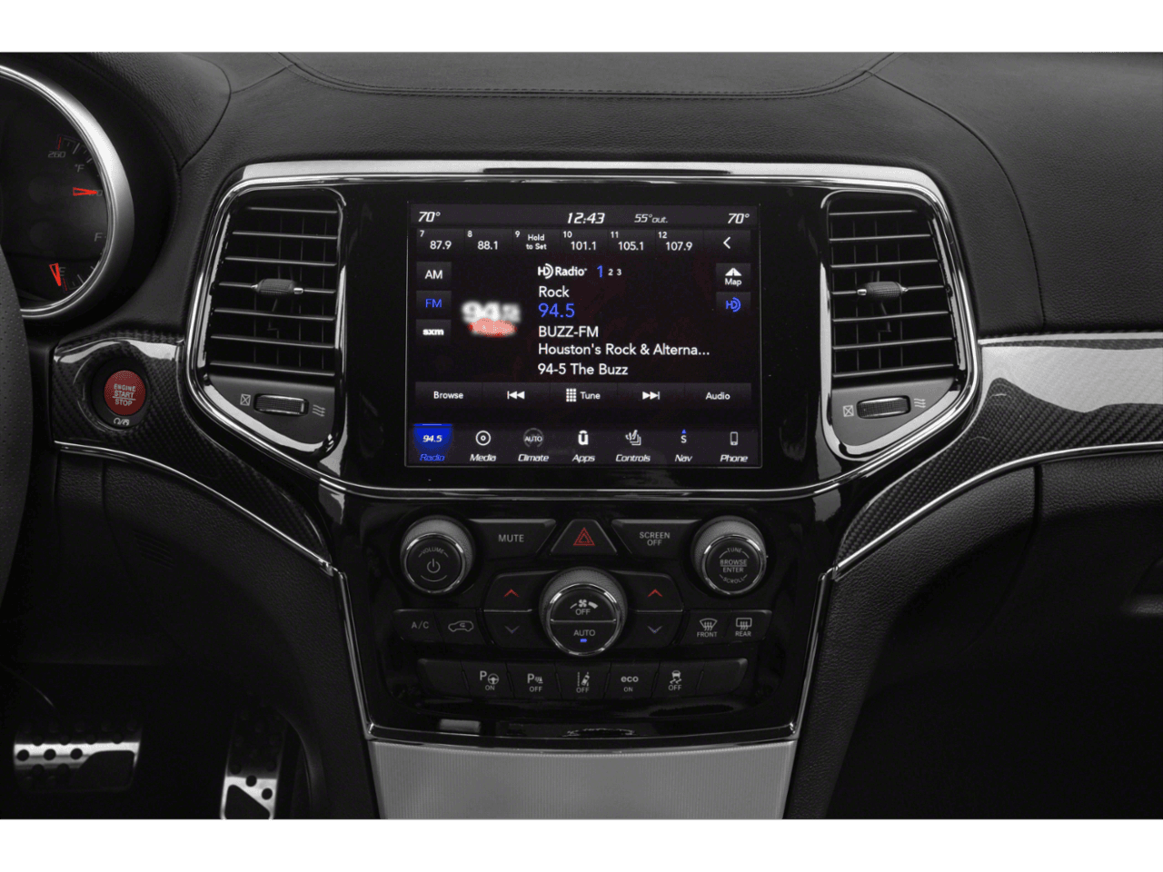 2021 Jeep Grand Cherokee SRT - Interior Stereo System