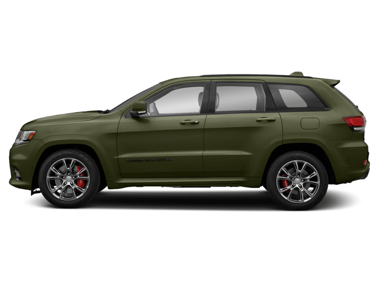 2021 Jeep Grand Cherokee Trackhawk - Profile, facing to the left