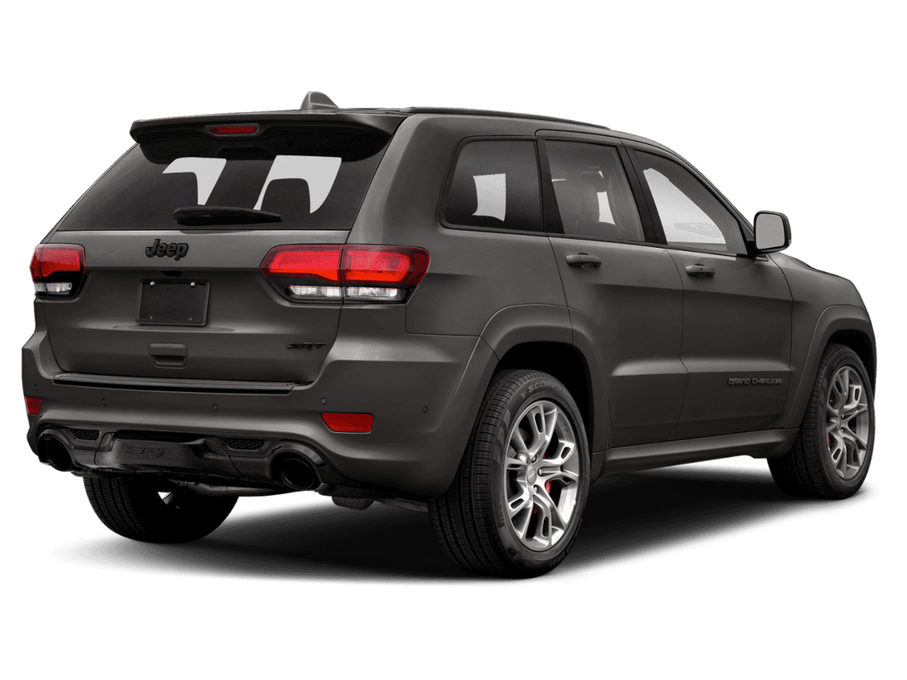 2021 Jeep Grand Cherokee Trackhawk - Rear 3/4, facing to the right