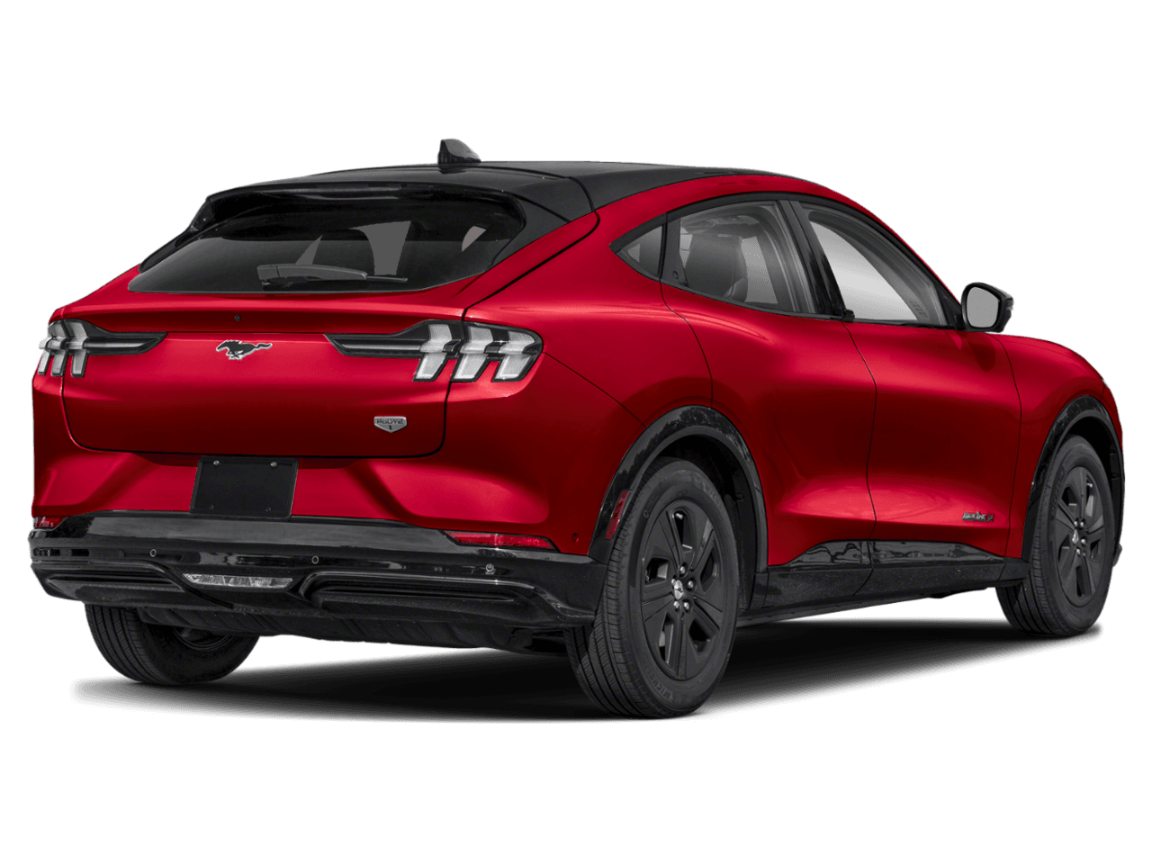 2021 Ford Mustang Mach-E California - Rear 3/4, facing to the right
