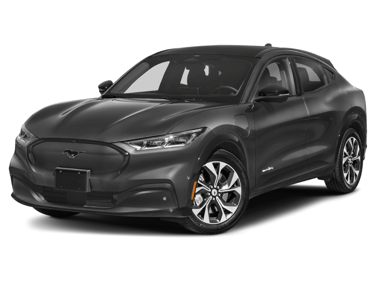 2021 Ford Mustang Mach-E Premium - Front 3/4, facing to the left