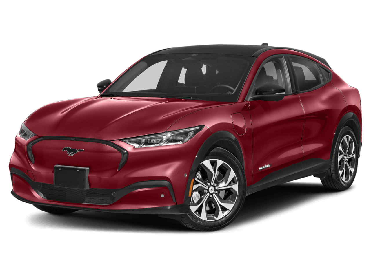 2021 Ford Mustang Mach-E Premium - Front 3/4, facing to the left