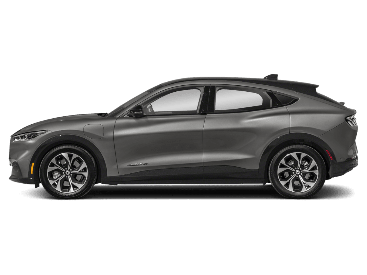 2021 Ford Mustang Mach-E Premium - Profile, facing to the left