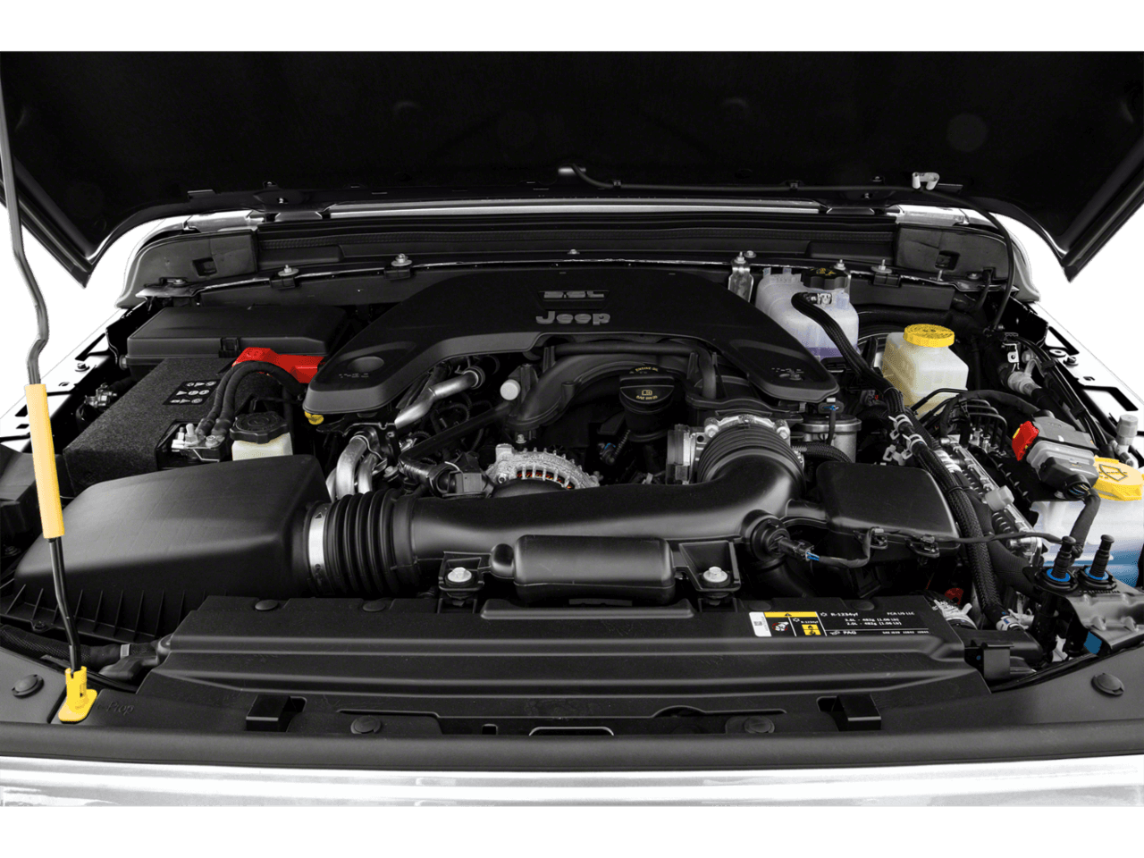 2021 Jeep Wrangler Unlimited Freedom - Interior Engine Shot Feature