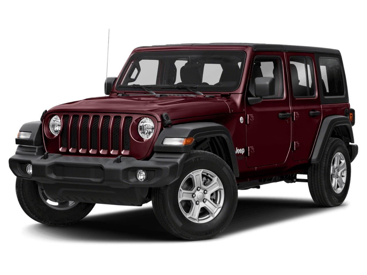 2021 Jeep Wrangler Unlimited Freedom - Front 3/4, facing to the left