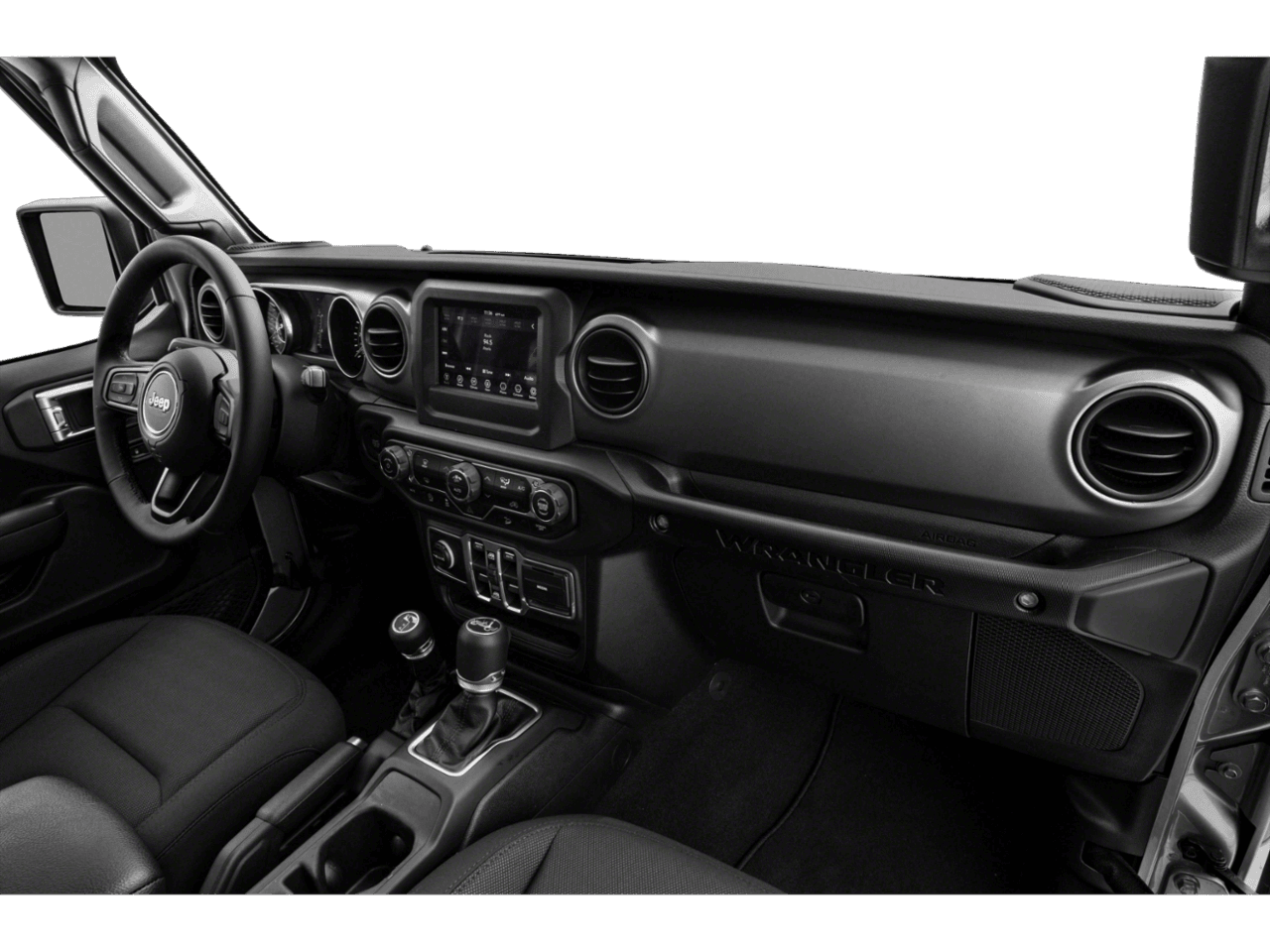 2021 Jeep Wrangler Unlimited Freedom - Interior Passenger Dash