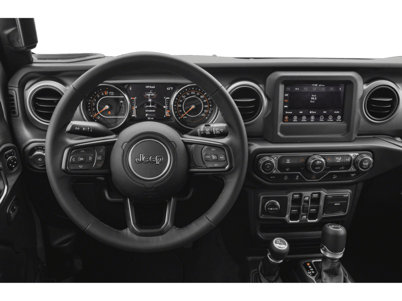 2021 Jeep Wrangler Unlimited Willys Sport - Interior Drivers Dash