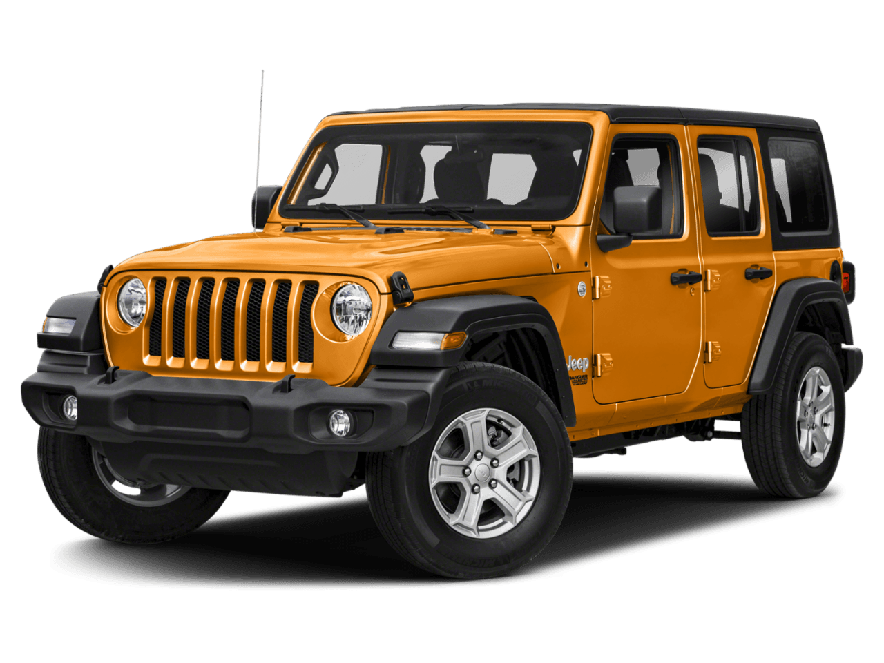2021 Jeep Wrangler Unlimited Willys Sport - Front 3/4, facing to the left