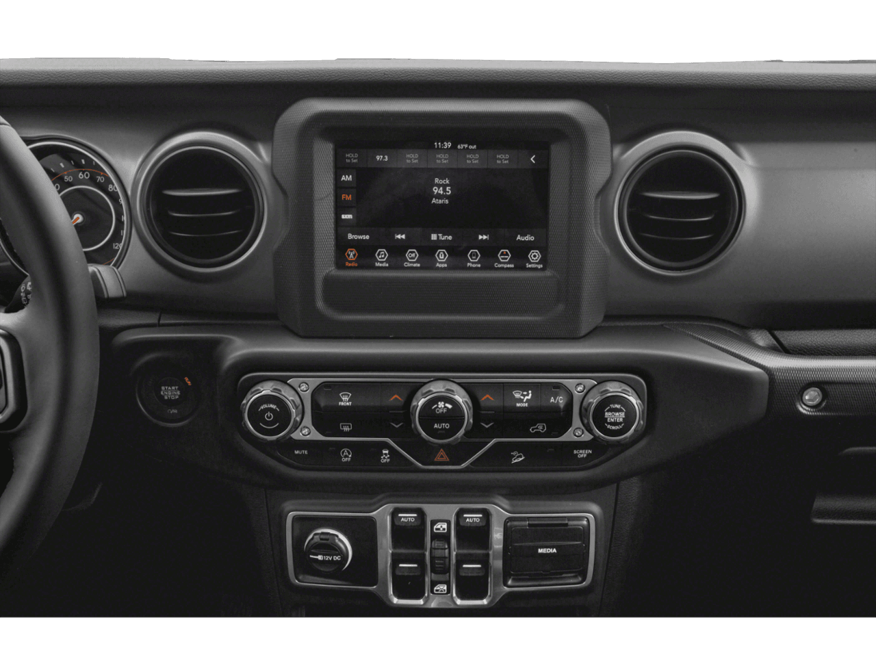 2021 Jeep Wrangler Unlimited Willys Sport - Interior Stereo System